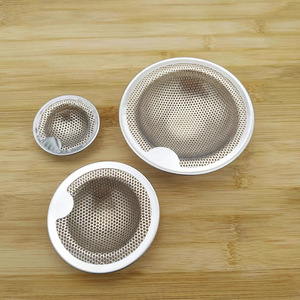 Crépine de vidange en acier inoxydable, petite, moyenne, grande, pour évier de salle de bain et de cuisine - Product Image 3