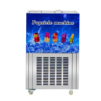 Fabrieksleverancier Nieuwe IJslollymachine 6 Vormen Automatische Vormmachine met Fruit & Melk Hoge Productiviteit