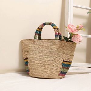 Summer New Women's Handmade <b>Straw</b> Woven <b>Bag</b> for Seaside Holidays - Product Image 4