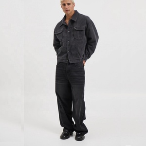 Customize Logo <strong>Men</strong> Hip Hop Casual Street Wear Fashion Multi Pockets <strong>Jacket</strong> <strong>Men</strong> <strong>Cord</strong> Cropped Worker <strong>Jackets</strong> - Product Image 2
