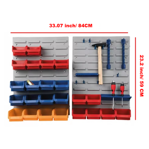 Oem ODM đa chức năng Nhựa thùng nhà máy sản xuất Pegboard Tường Tổ chức vít hộp - Product Image 2