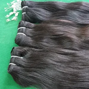 Indian Remy Yaki Clip On Hair Extensions Best quality Virgin Human Hair supplier, Indian Human Hair supplier 7A grade Indian