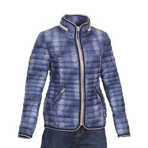 Veste d'hiver courte de haute qualité pour femmes Logo personnalisable Vêtements d'extérieur coupe-vent pour femmes - Product Image 1