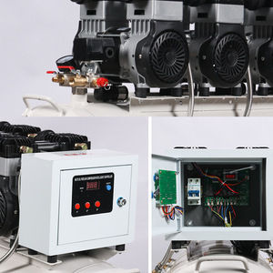 Compresseur d'air JUBA 1200WX3 200L sans huile, type piston, pour la fabrication - Product Image 5