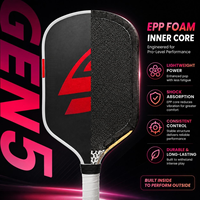 Raquette de pickleball SK Same Style Professional Custom Carbon Fiber Gen 5 Foam Filled Boomstick Hexgrit Outdoor