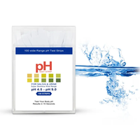 Tiras Reactivas de pH 4.5-9.0 para Orina y Saliva, Medidores de pH Precisos para Uso Clínico y de Laboratorio