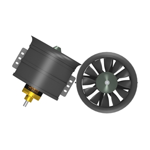Moteur QX 90 mm, ventilateur cannelé EDF à 12 pales, 6S 8S 12S, pour avion RC, voiture, pièces de rechange en plastique - Product Image 4