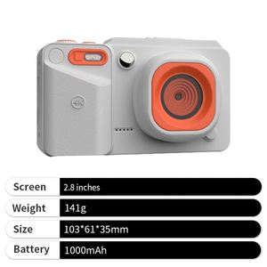 กล้อง CCD รุ่นใหม่ ปี 2026 กล้อง 3 สี HD ดิจิตอล โหมดบิวตี้ 72MP บันทึกวิดีโอ 4K สำหรับนักเรียน - Product Image 5
