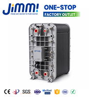 Module EDI pour la production chimique en stock, pile de membranes 2000L/h, usine EDI pour la transformation alimentaire