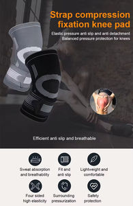 Genouillère de Soutien Sportif Personnalisée en Spandex et Polyester pour le Soulagement de la Douleur Arthritique – Équipement de Compression pour la Sécurité Physique - Product Image 6