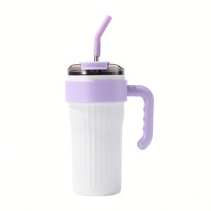 Termo Clásico de Acero Inoxidable 316 con Doble Aislamiento al Vacío, Asa para Café, Portátil, con Ventosa para Coche, Mantiene la Temperatura de 12 a 24 Horas, Regalos Empresariales - Product Image 3