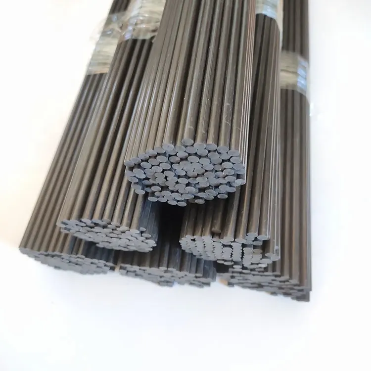 Varas de fibra de carbono duráveis feitas sob encomenda faça você mesmo