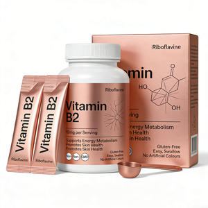 Cápsulas de Vitamina B2 de Alta Pureza, Solubles en Agua, Formulaciones Personalizadas, Fabricación de Marca Privada, OEM, COA, GMP, ISO, Certificación Orgánica - Product Image 2