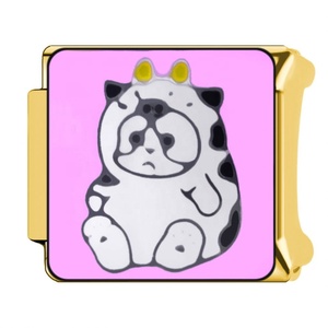 New In-Stock Stainless Steel Italian Module Bracelet 18K Gold Plated for DIY Heart Pet Dog Jewelry Italian <b>Charms</b> Bracelets - Product Image 3