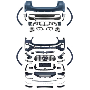 Kit de Carrocería para Automóvil, Parachoques para <span class=keywords><strong>MERCEDES</strong></span> BENZ W167 <span class=keywords><strong>GLE</strong></span> 2019-2024, Actualización a GLE53 AMG 2024 - Product Image 2