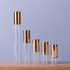 <b>Mini</b> Small Travel Size 1ml 2ml 3ml 5ml <b>Perfume</b> <b>Sample</b> Tester Bottle Metal Roller Ball <b>Perfume</b> Bottle - Product Image 5