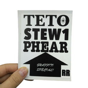 Adesivo guscio d'uovo <span class=keywords><strong>bianco</strong></span> <span class=keywords><strong>e</strong></span> <span class=keywords><strong>nero</strong></span> distruttibile personalizzato Shenzhen Minrui - Product Image 6