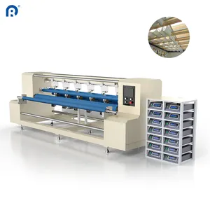 Correction system makes trimming smooth Roller blind canopy curtain Ultrasonic curtain fabric slitting machine