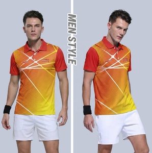 Polo T-shirt Homme, Maillot d'équipe de Tennis de Table et Badminton, Chemises à Col Vides pour Hommes, Fabricant Grossiste de Polos de Golf et de Sport - Product Image 2