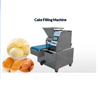 Nouvelle machine commerciale multifonctionnelle pour le remplissage de gâteaux et de choux, idéale pour les cupcakes en papier et les biscuits