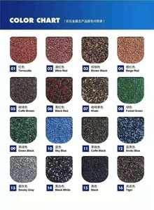 Tejas ligeras decorativas de arcilla flexibles tejas de metal recubiertas de piedra de <span class=keywords><strong>color</strong></span> - Product Image 5
