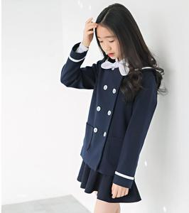 Pulls d'uniforme scolaire tricotés à la main pour enfants, costumes d'affaires pour filles - Product Image 4