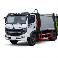 Camion Compacteur de Déchets 4x2 Direct Usine 8m³ – Camion de Collecte des Déchets Compacté pour l'Assainissement