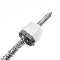 Vis à billes CNC de 32 mm de diamètre, pas de 5 mm, kits complets, 3205 SFU3205, longueur 400 mm, 500 mm, 1000 mm, 1500 mm, 2000 mm