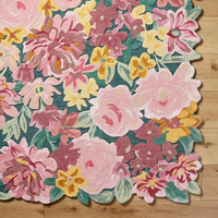 Tapis en Laine Fantaisie Couleur Unie 2025 – Forme Rectangulaire Antidérapante 100% Laine de Nouvelle-Zélande Style Moderne Plusieurs Tailles Disponibles – Vente Flash