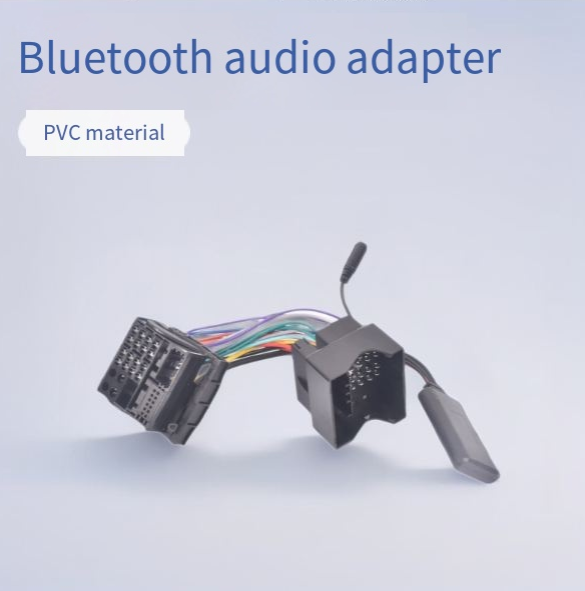 Compatible with Ford Focus, Mondeo, and Fiesta Radio AUX in Bluetooth Audio Adapter Auxiliary Wiring Harness