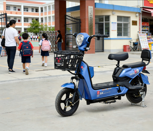 Vélo électrique de ville économique 20AH avec moteur arrière 48V 350W - Product Image 4