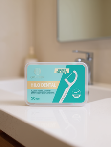 Hilo Dental Dental Flossers 50 Pcs Nylon For Oral Care - Product Image 2