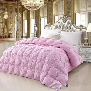 Baimai selimut ukuran King katun, selimut angsa bulu hangat musim dingin grosir Hotel rumah selimut tebal