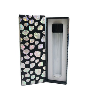 Custom Luxury Rigid Cardboard Sleeve <b>Gift</b> <b>Box</b> Holographic Foil Logo with Sliding Ribbon Fancy Design Paper Boxes - Product Image 6