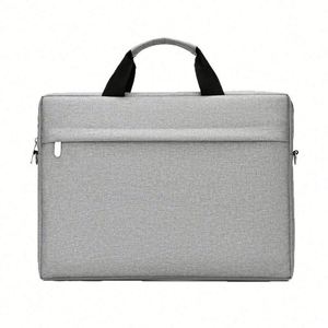 Sacoche de transport pour ordinateur portable 13/14/15 pouces et tablettes, double compartiment, sangle réglable, durable, élégante, sac de voyage professionnel - Product Image 3