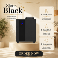 Diffuseur d'arômes électrique commercial en métal pour CVC, machine d'aromathérapie sans eau, grande capacité, contrôlable par application, pour huiles essentielles