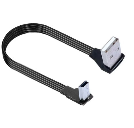 Factory USB a to MICRO USB Male Thin FPV 20 Pin HDTV Flat Slim Ribbon Cable
