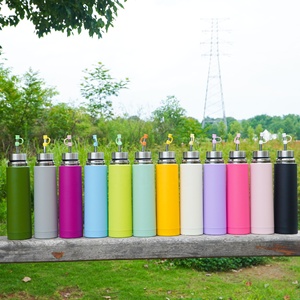 Borraccia Multifunzionale 3-in-1 a Doppio Strato con Isolamento Sottovuoto per Tè <span class=keywords><strong>Mate</strong></span> Sudamericano, Ideale per Sport all'Aperto - Product Image 2