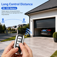 Duplicador de control remoto para garaje/portón multifrecuencia de 280 MHz a 868 MHz. Control de portón eléctrico de 433 MHz y 8