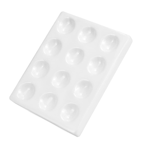 Consommables de laboratoire : plaque céramique à points, 2, 6 ou 12 trous, plaque de réaction en porcelaine pour usage en laboratoire - Product Image 3