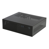 Boîtier d'ordinateur HTPC SKTC A10 Mini Horizontal Vertical MicroATX 24*24 Carte mère petite 1U Alimentation 7.3L en stock