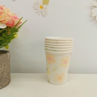 Fournitures pour fête du thé de printemps, ensemble de vaisselle jetable en papier à motifs floraux, assiettes, gobelets, serviettes, décoration de jardin