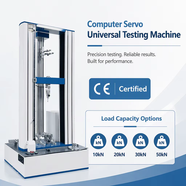 LIYI Price of 10kn Universal Testing Machine Durable Computer Servo Universal Material Double Column Tensile Testing Machine