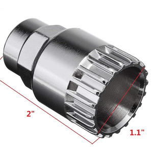 Juego de herramientas para desviador y rueda libre de bicicleta, llave de vaso de acero para reparación y mantenimiento de cassette de bicicleta de montaña y carretera - Product Image 4