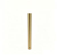 Balustre d'escalier DVN Australie, style minimaliste, plaqué or, rond, en fer, creux, pour balustrade d'escalier en métal
