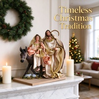 Crèche en résine artisanale, figurines de Noël décoratives et de collection, ensemble de 8 pièces représentant les Sages-Meilleurs et les bergers