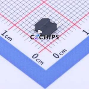 TS-1187M-E Tactile Switch SMD,5.2x5.2mm Switch Single Pole Single Throw Round Button 2.6N Vertical Mount - Product Image 2