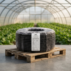 Tuyau d'irrigation goutte à goutte rond en PE, 400 m, espacement de 20 cm, diamètre extérieur de 16 mm, pour verger, jardin, ferme - Product Image 3
