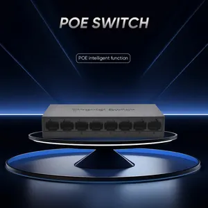 Transmission Rate 10/100Mbps Ethernet Switch 8 Network Ports With Plastic Shell For Computer Printer And Router Etc.