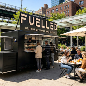 Vintage custom foodtrailer, doner kebab BBQ foodtruck, Turkse foodtruck met complete keuken en badkamer, mobiele foodtrailer - Product Image 2